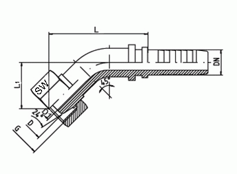 Universal-Dichtkegel DKLL-45°