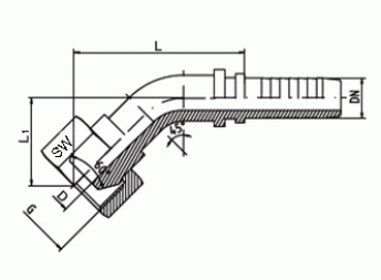 Dichtkegel DKR-45°